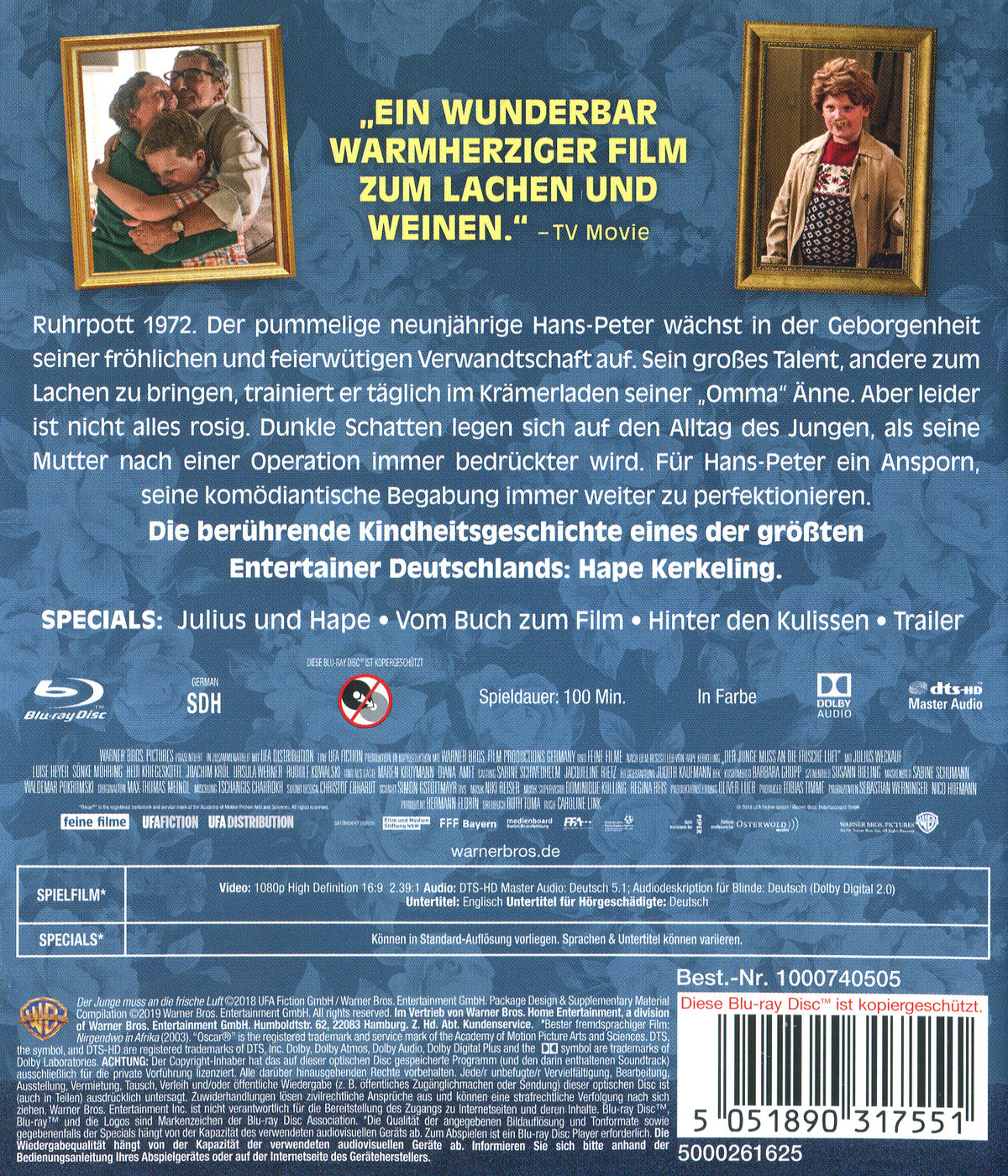 Junge muss an die frische Luft, Der (blu-ray)