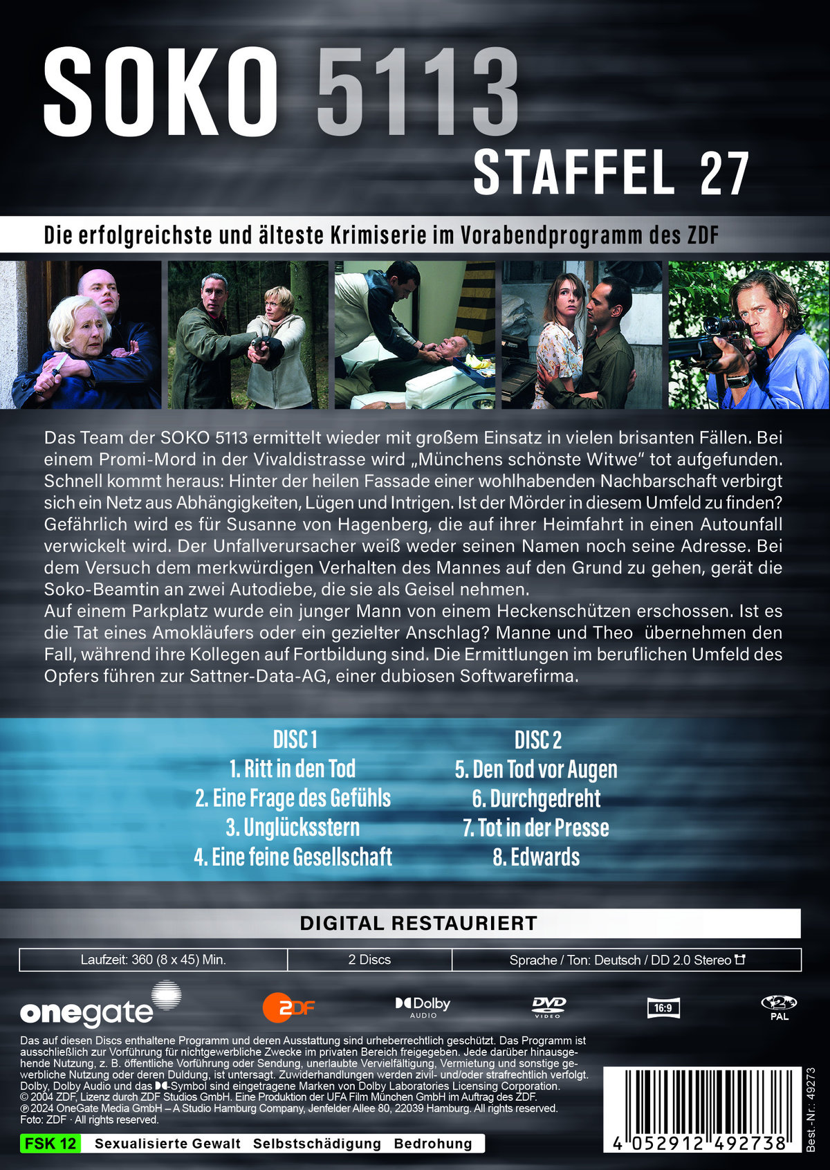 Soko 5113 - Staffel 27  [2 DVDs]  (DVD)