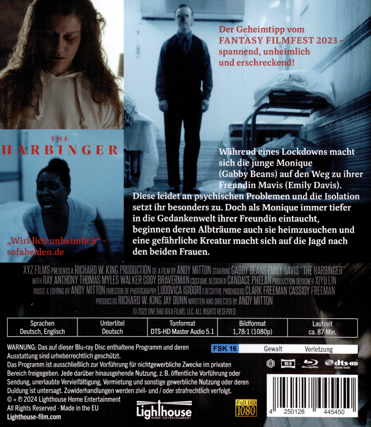 The Harbinger - Träume des Grauens  (Blu-ray Disc)