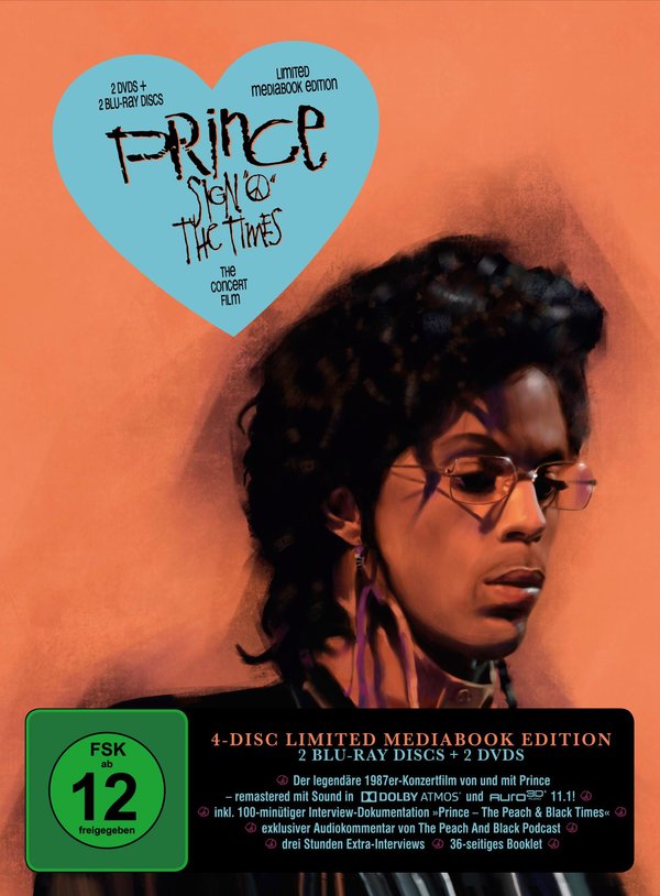 Prince – Sign "O" the Times - Limited Mediabook Edition (DVD+blu-ray)