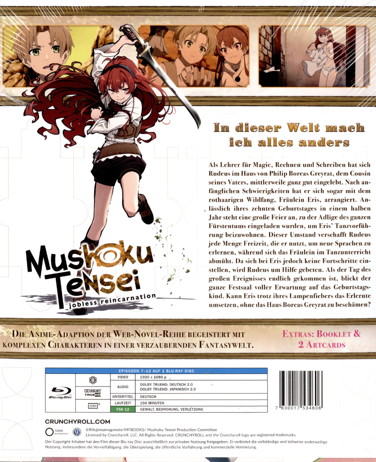 Mushoku Tensei: Jobless Reincarnation - Staffel 1 - Vol.2  (Blu-ray Disc)