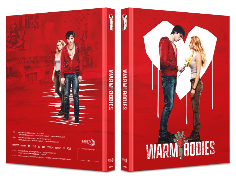 Warm Bodies - Uncut Mediabook Edition  (DVD+blu-ray) (B)