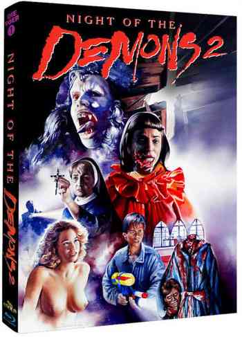 Night of the Demons 2 - Uncut Mediabook Edition  (blu-ray)  (B)