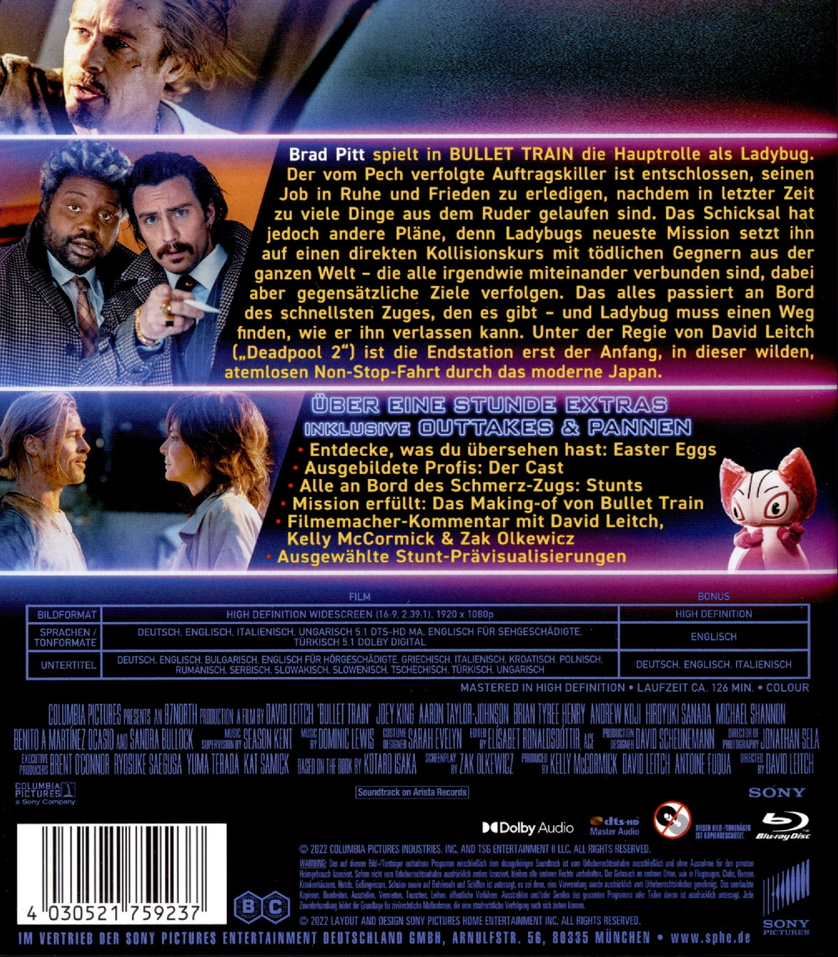 Bullet Train (blu-ray)