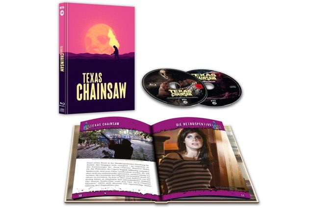 Texas Chainsaw - Unrated Mediabook Edition  (blu-ray) (B)