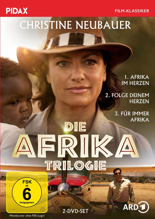 Die Afrika-Trilogie / Die komplette 3-teilige Spielfilmreihe mit Starbesetzung (Pidax Film-Klassiker) [2 DVDs]  (DVD)