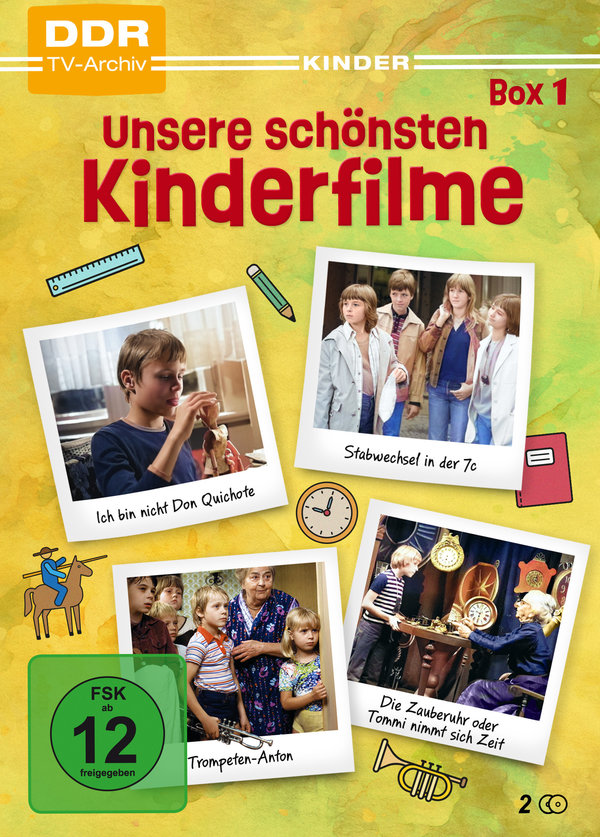 Unsere schönsten Kinderfilme - Box 1  [2 DVDs]  (DVD)