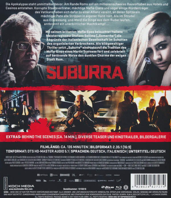 Suburra (blu-ray)