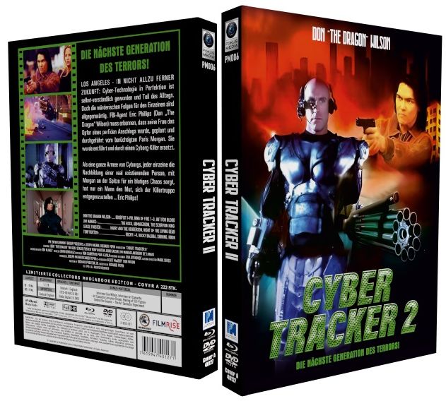 Cyber Tracker 2 - Uncut Mediabook Edition  (DVD+blu-ray) (A)