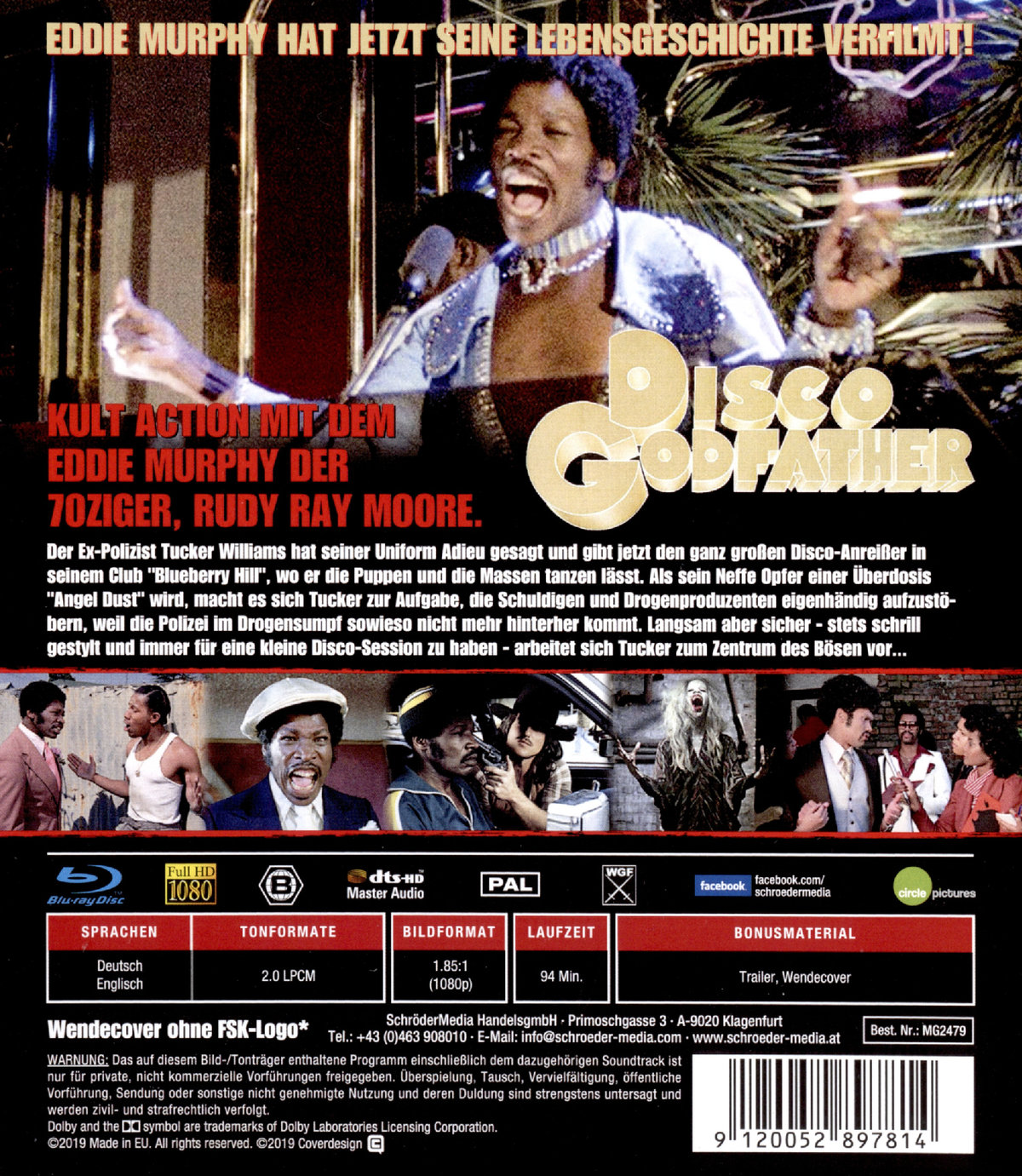 Disco Godfather - Helden der Nacht (blu-ray)