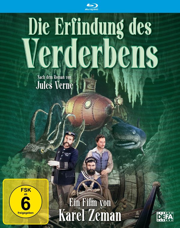 Die Erfindung des Verderbens (1958) (Filmjuwelen / DEFA Science Fiction)  (Blu-ray Disc)