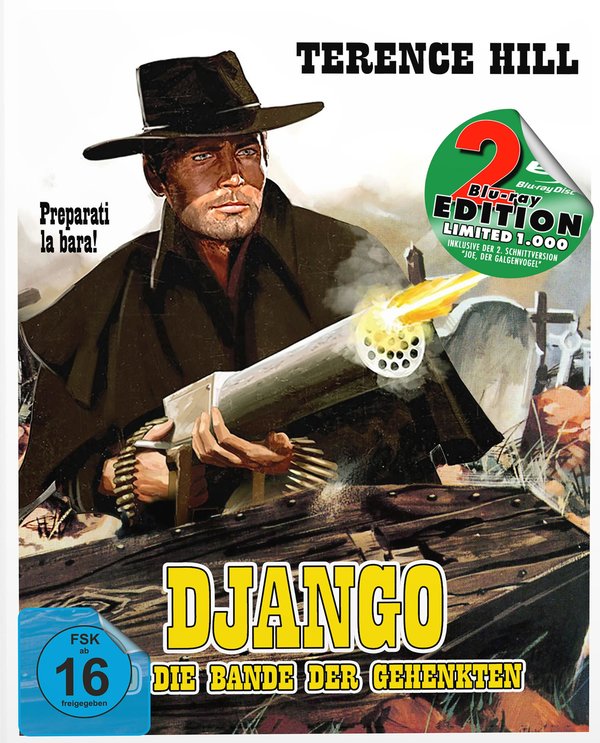 Django und die Bande der Gehenkten - Uncut Mediabook Edition (blu-ray) (B)