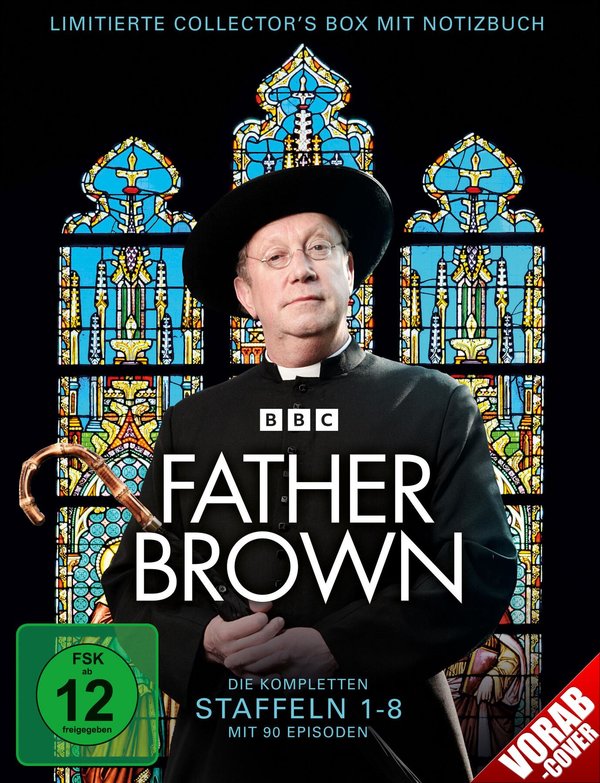 Father Brown - Die kompletten Staffeln 1-8. LTD. - Limitierte Collector's Edition mit Notizbuch  (DVD)