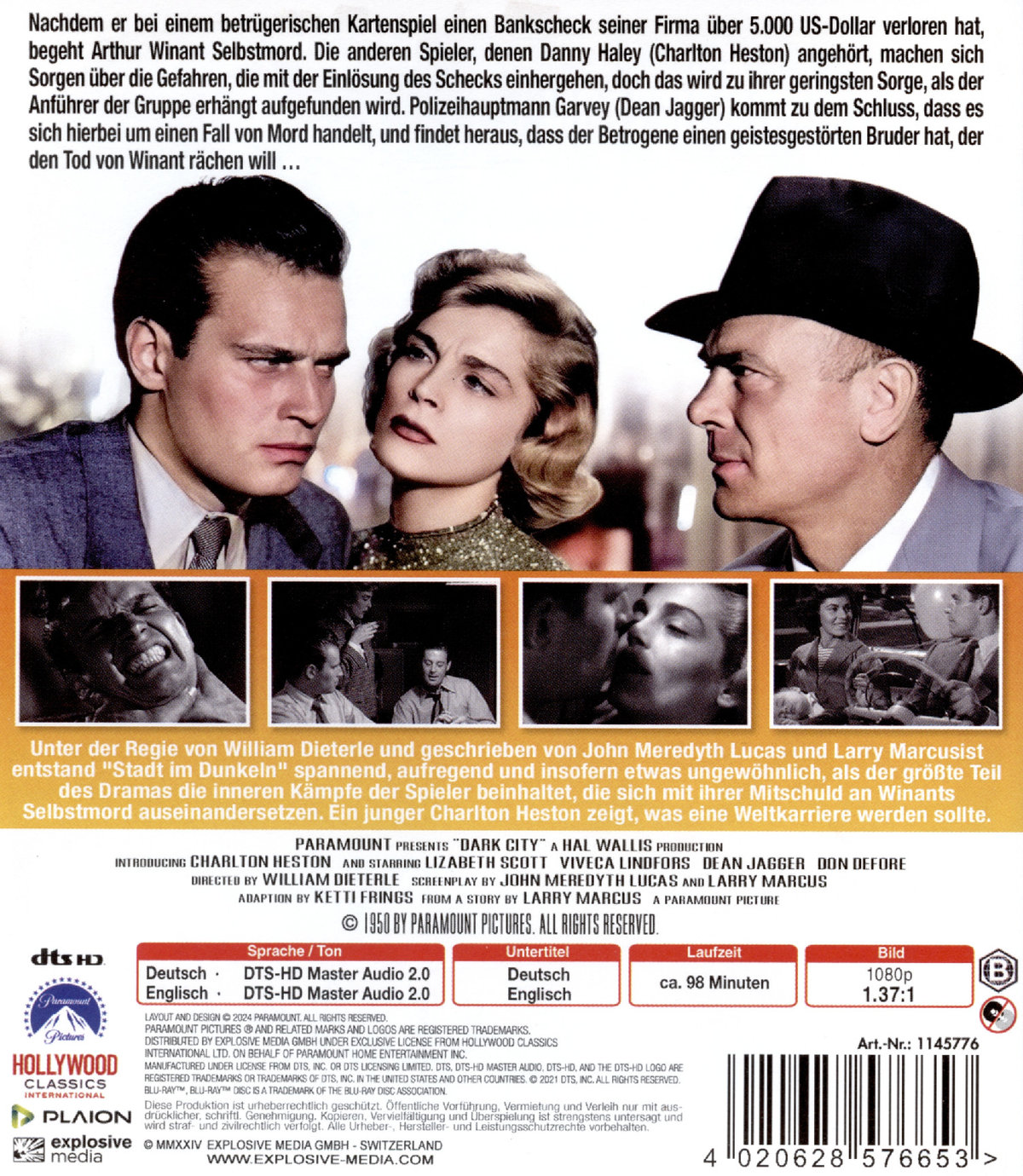 Stadt im Dunkel  (Blu-ray Disc)