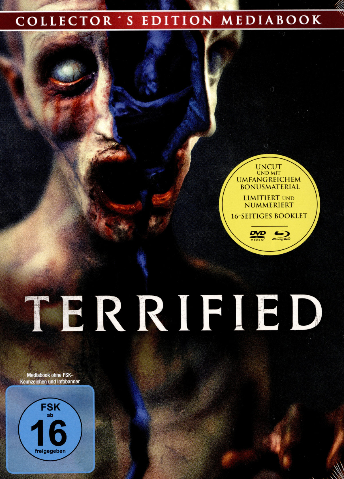 Terrified - Uncut Mediabook Edition  (DVD+blu-ray)