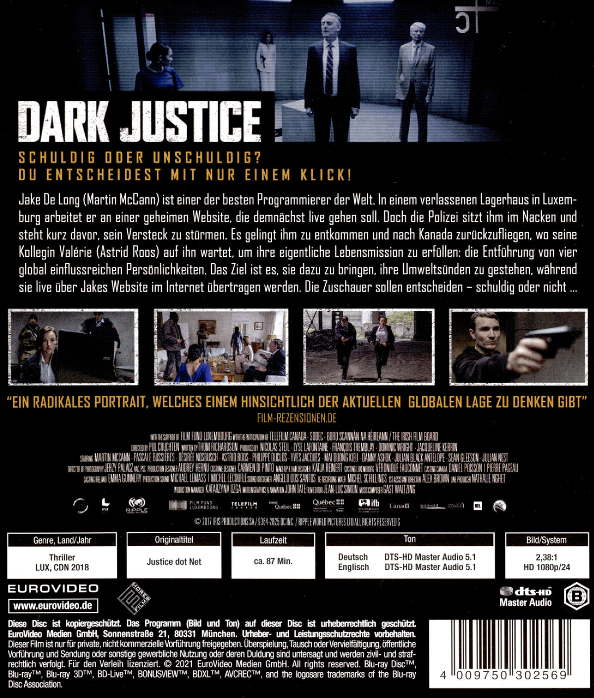 Dark Justice (blu-ray)