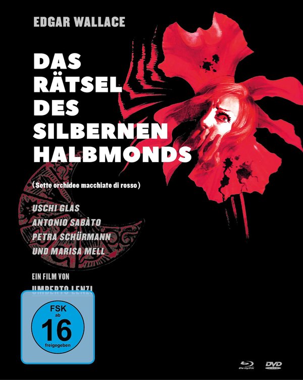 Edgar Wallace: Das Rätsel des silbernen Halbmonds - Limited Mediabook Edition (DVD+blu-ray)