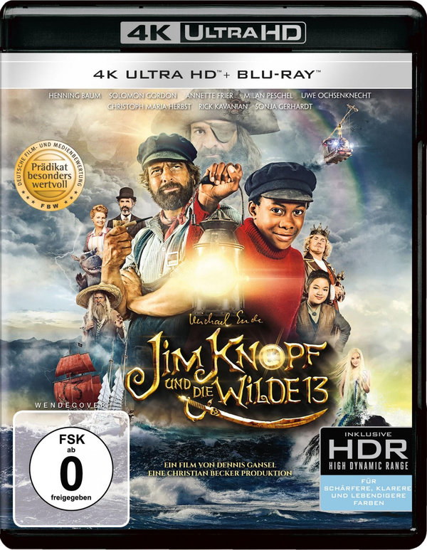 Jim Knopf und die Wilde 13 (4K Ultra HD)