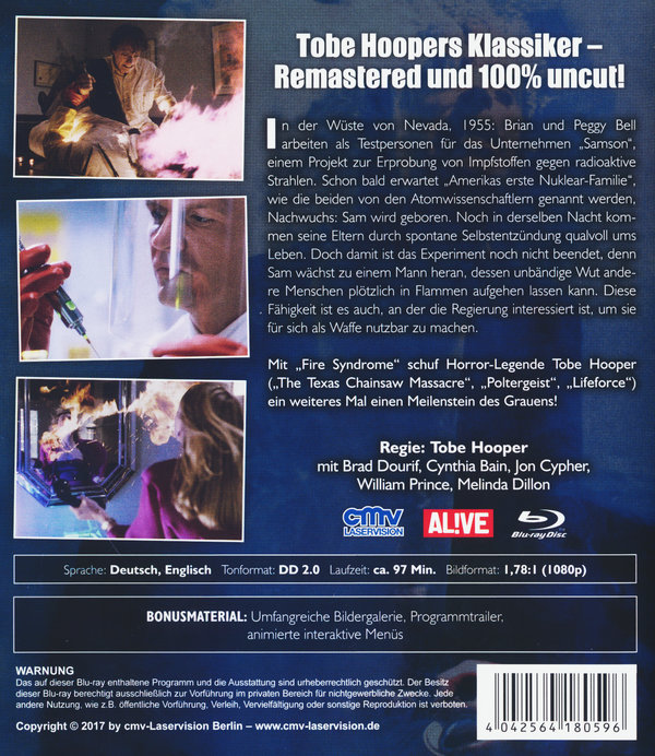 Fire Syndrome - Uncut Edition (blu-ray)