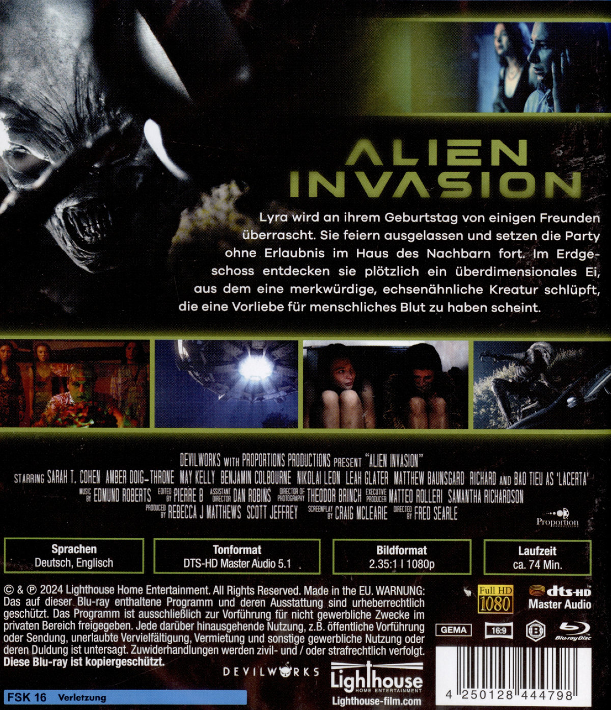 Alien Invasion - We do not come in peace  (Blu-ray Disc)