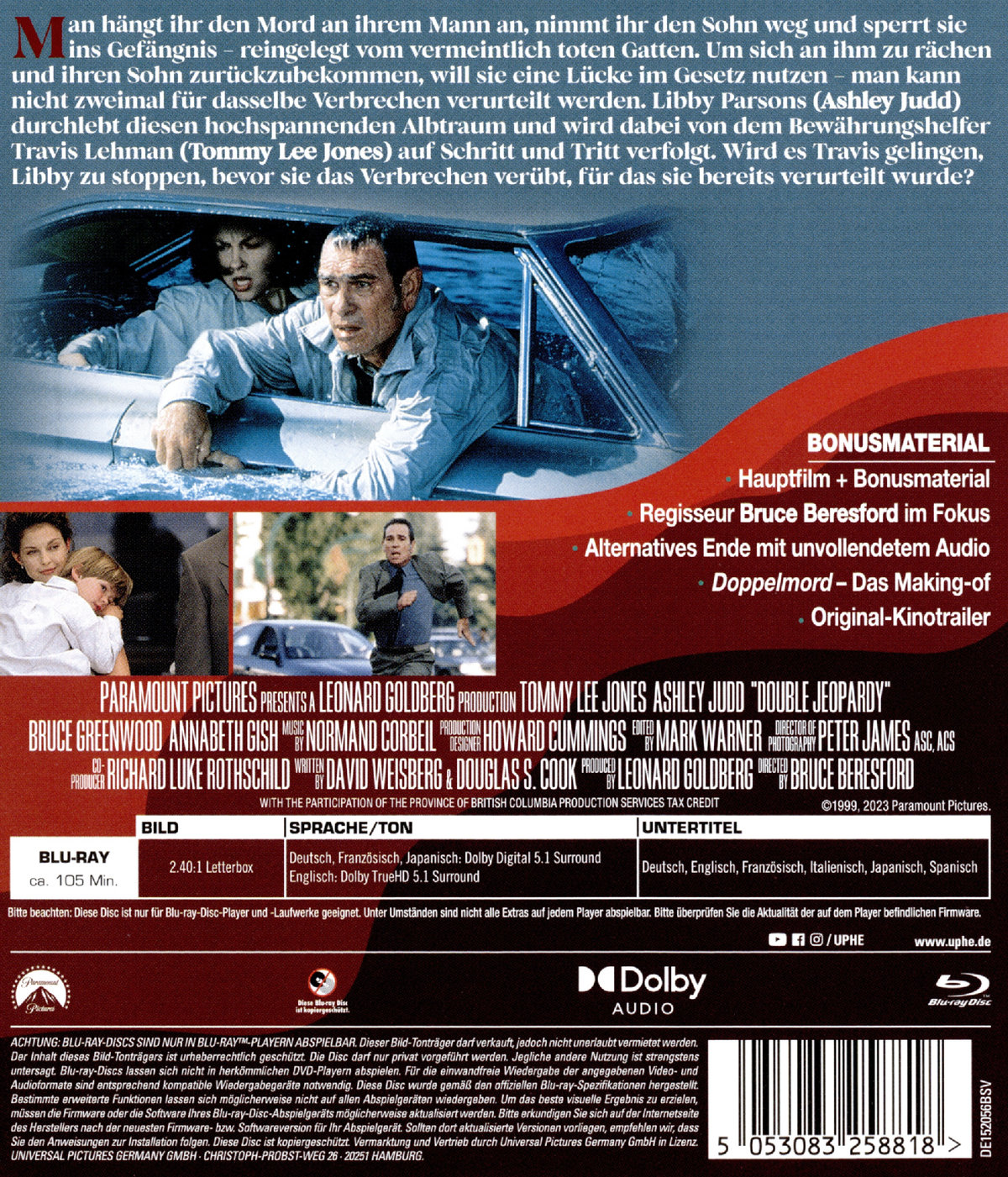 Doppelmord (blu-ray)