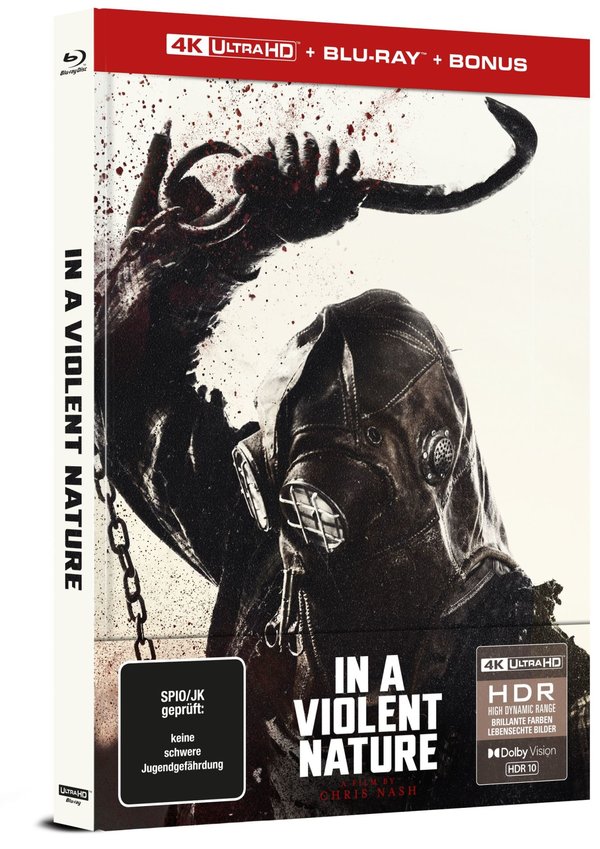 In a Violent Nature - Uncut Mediabook Edition  (4K Ultra HD+blu-ray)