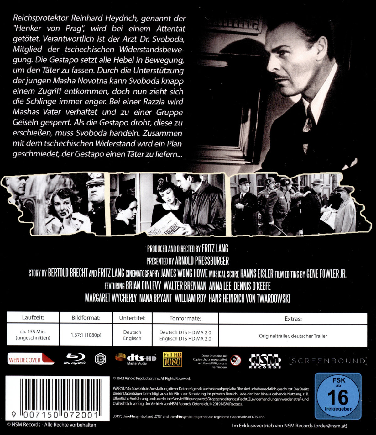 Auch Henker sterben - Uncut Edition (blu-ray)