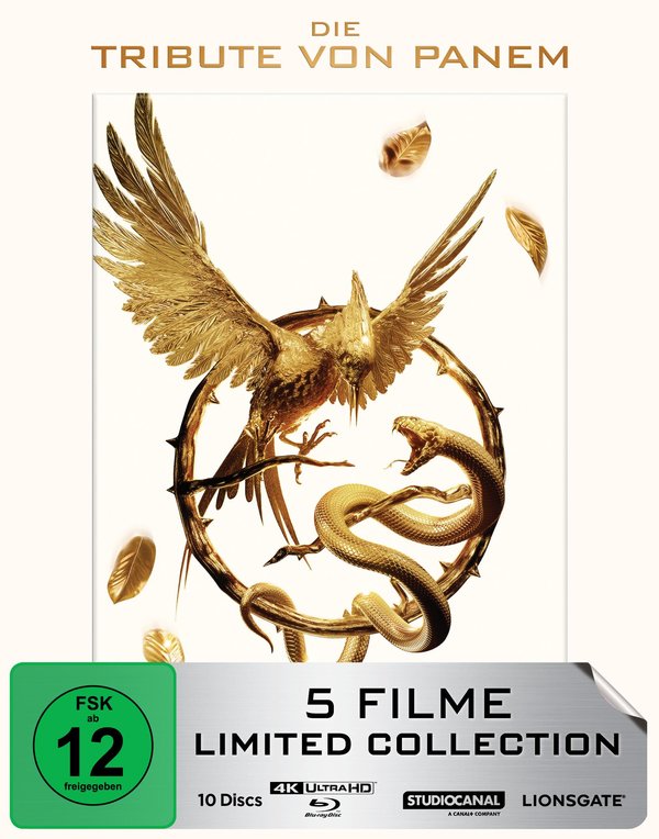 Die Tribute von Panem - 5 Filme Limited Collection  (5 4K Ultra HD+5 Blu-rays) 