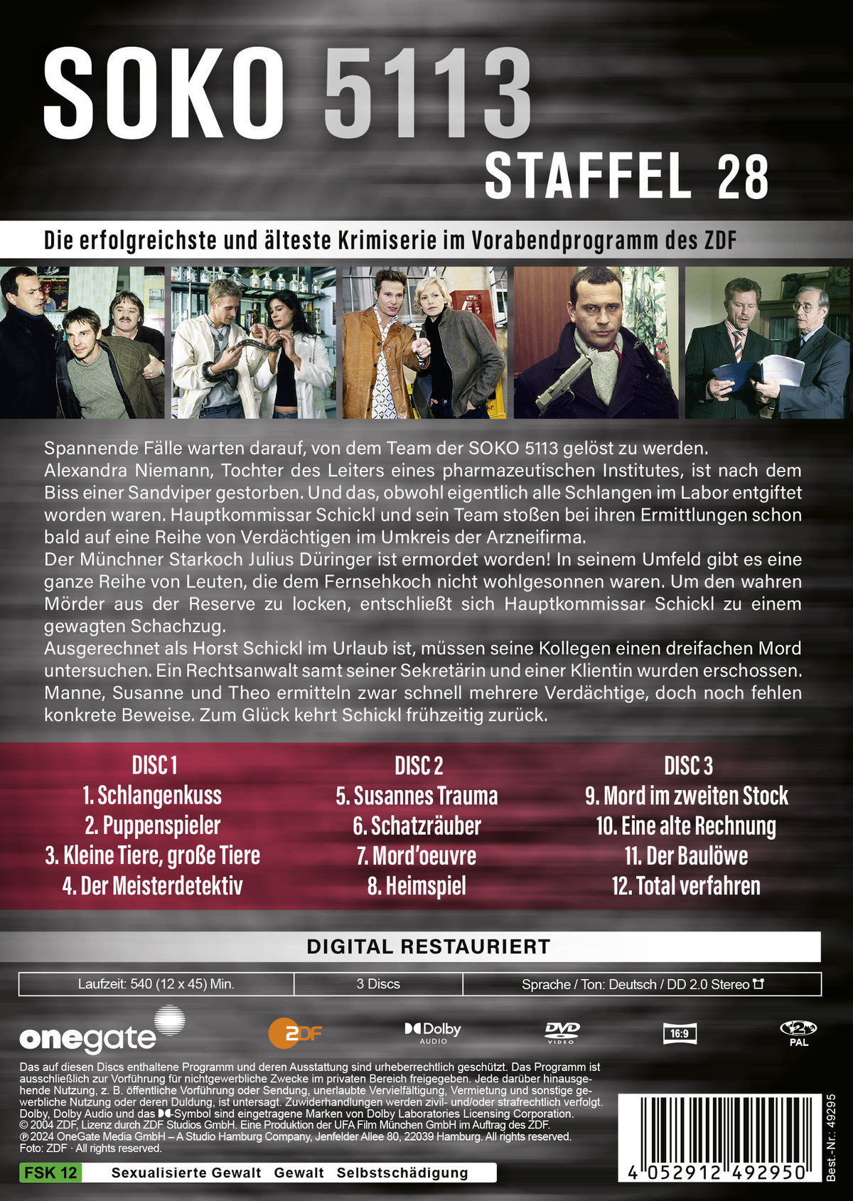 Soko 5113 - Staffel 28 [3 DVDs]  (DVD)