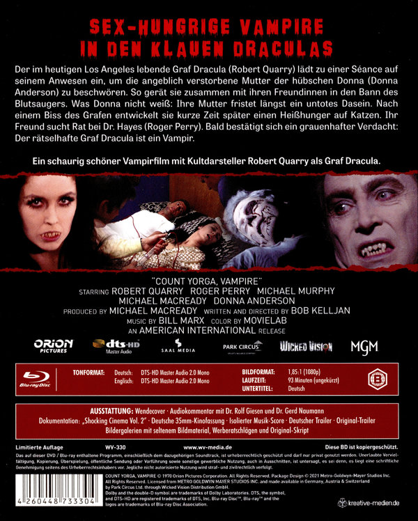 Junges Blut für Dracula - Uncut Edition (blu-ray)