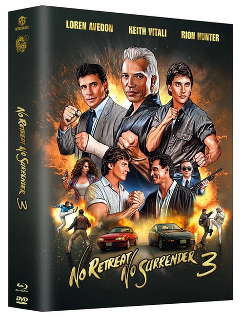 Karate Tiger 3 - Blood Brothers - Uncut Year of the Dragon Mediabook Edition  (blu-ray) (B)