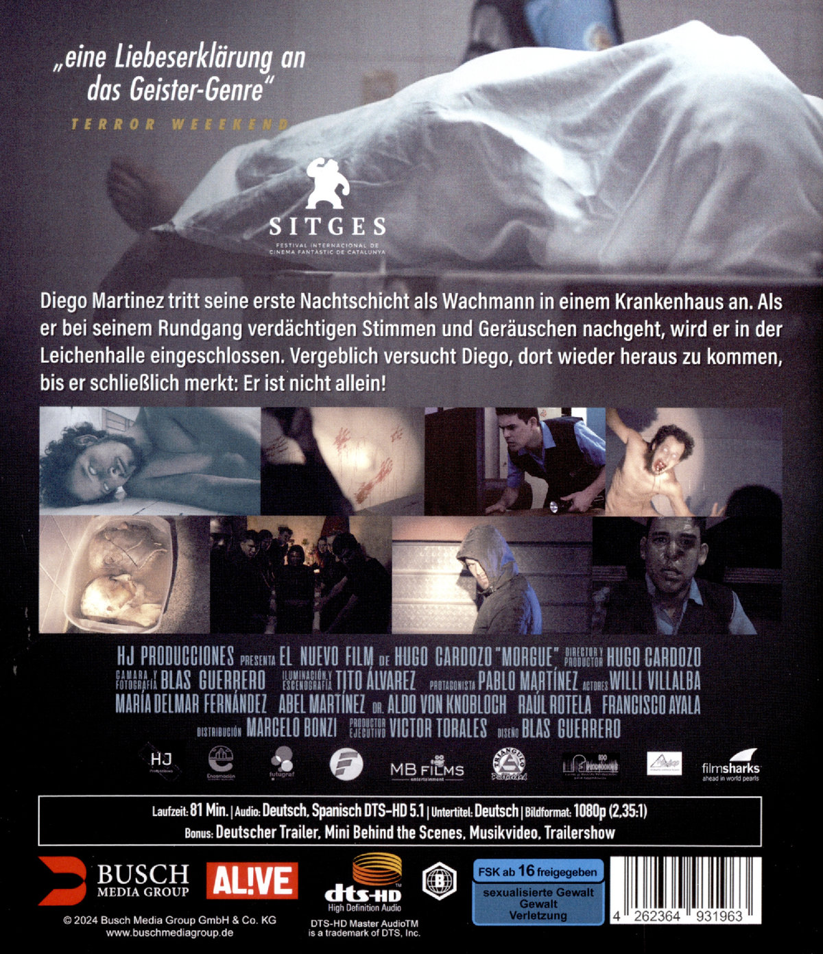 Morgue - Der Tod schläft nicht  (Blu-ray Disc)