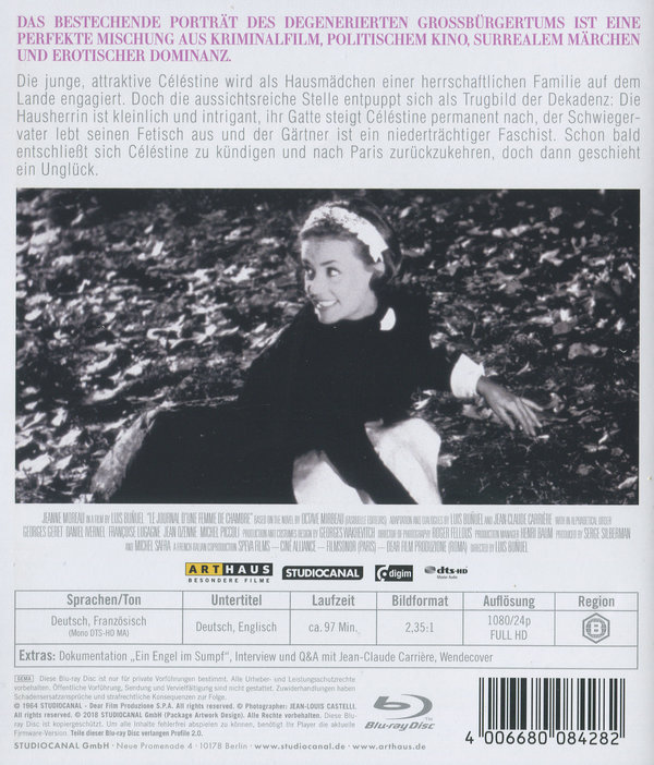 Tagebuch einer Kammerzofe (blu-ray)