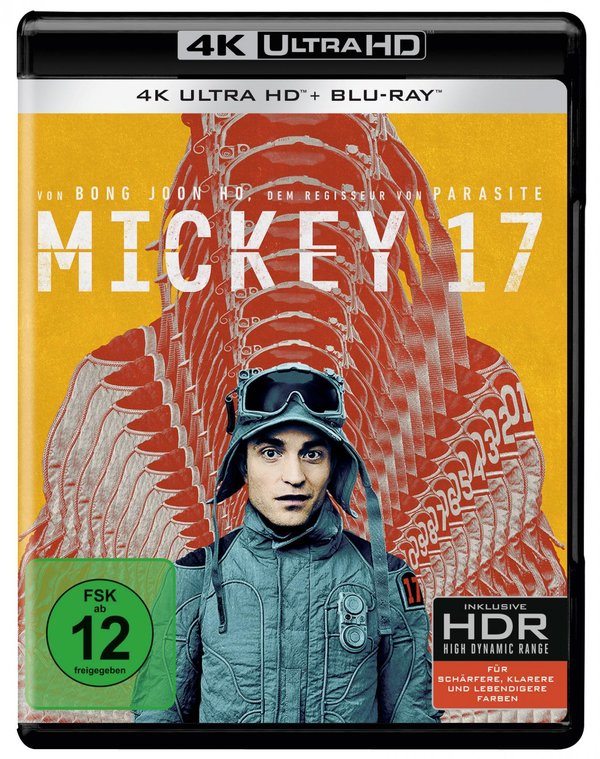 Mickey 17  (4K Ultra HD) (+ Blu-ray)  (Blu-ray 4K Ultra HD)