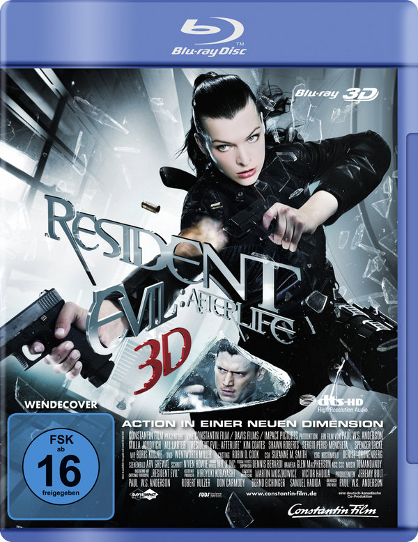 Resident Evil 4 - Afterlife (3D blu-ray)