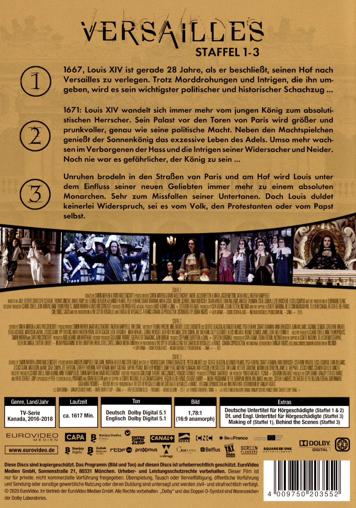 Versailles - Staffel 1-3