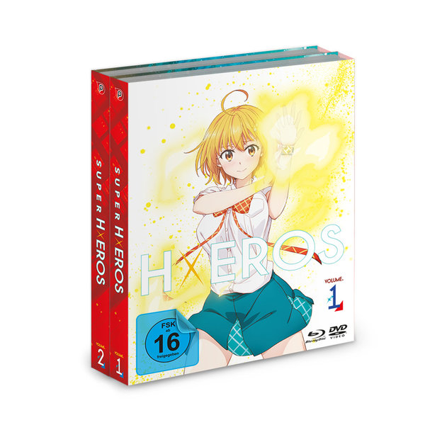 SUPER HxEROS - Gesamtausgabe - Bundle Vol.1-2  (Blu-ray+DVD)  (Blu-ray Disc)