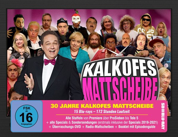 30 Jahre Kalkofes Mattscheibe - SD on Blu-ray (15 Blu-rays + DVD)  (Blu-ray Disc)