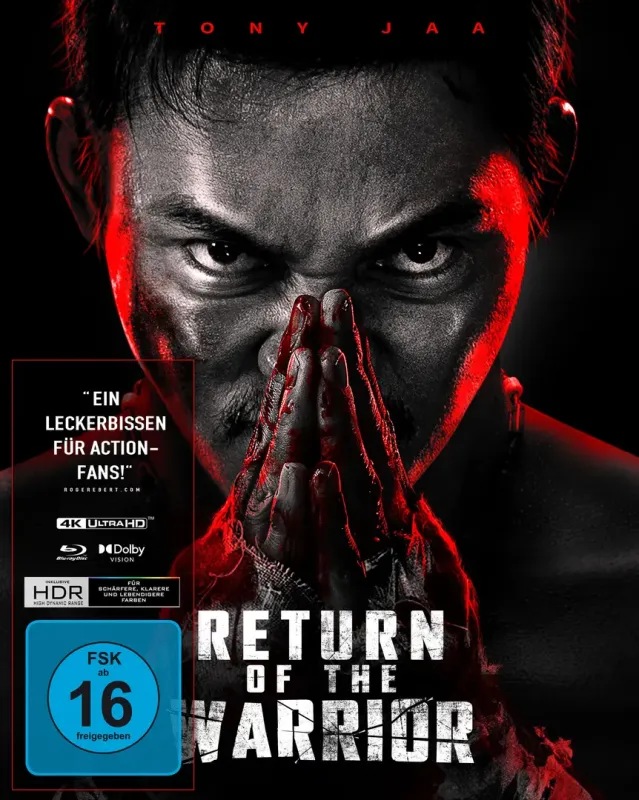 Return of the Warrior - Uncut Mediabook Edition  (DVD+blu-ray)