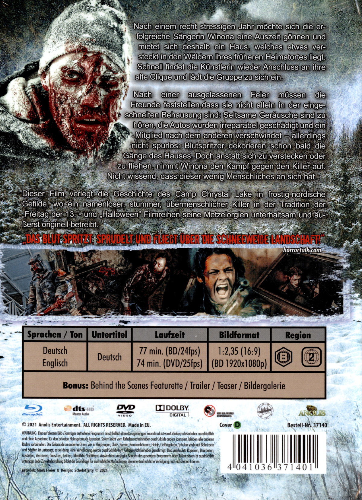 Blood Runs Cold - Uncut Mediabook Edition (DVD+blu-ray) (D)