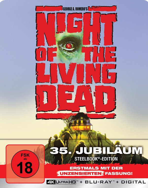 Night of the Living Dead (1990) - Limited Steelbook Edition  (4K Ultra HD) (+ Blu-ray)