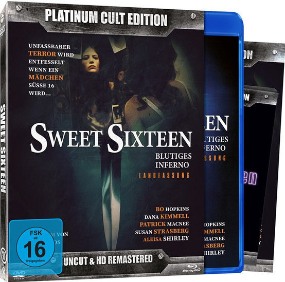 Sweet Sixteen - Uncut Platinum Cult Edition (DVD+blu-ray)