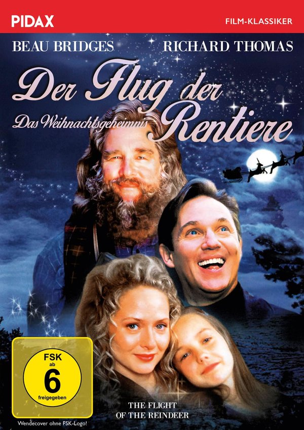 Der Flug der Rentiere - Das Weihnachtsgeheimnis (Flight of the Reindeer) / Bezaubernder Weihnachtsfilm mit Starbesetzung (Pidax Film-Klassiker)  (DVD)