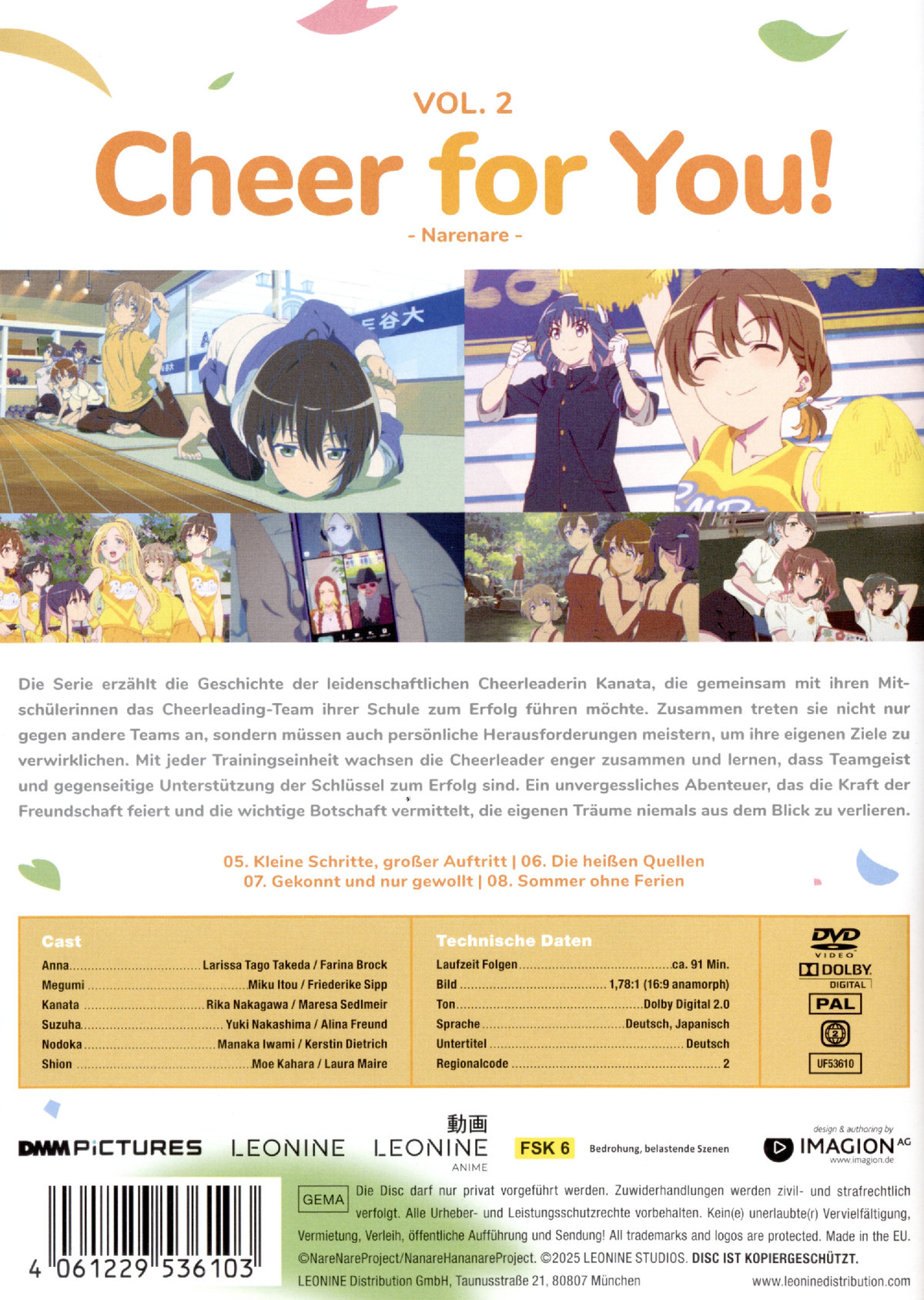 Cheer for You! - Vol. 2  (DVD)