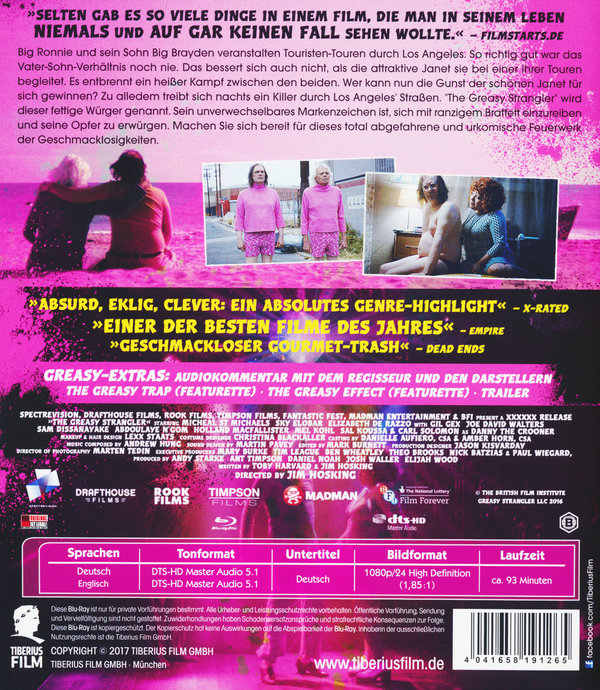 Greasy Strangler, The (blu-ray)