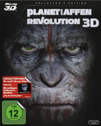 Planet der Affen - Revolution 3D (3D blu-ray)