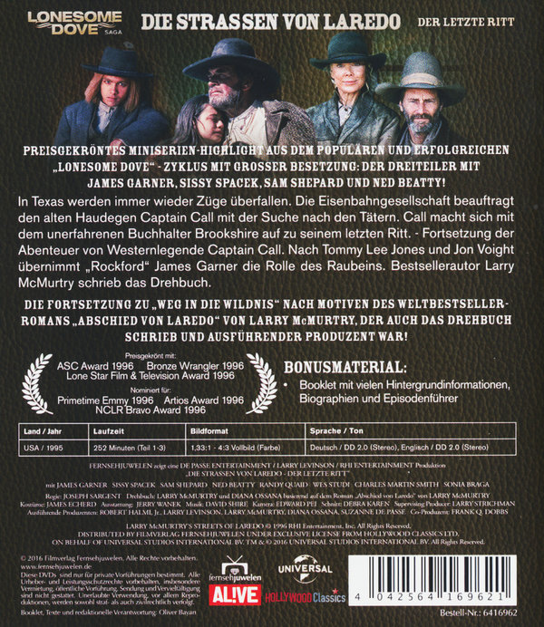 Wildes Land - Die Straßen von Laredo (blu-ray)