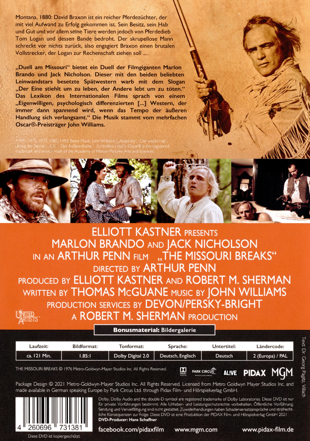 Duell am Missouri - The Missouri Breaks