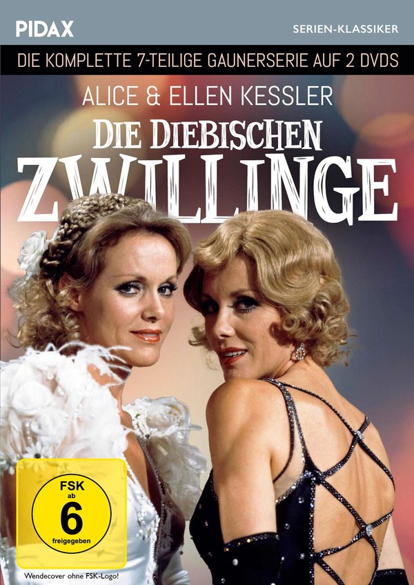 Die diebischen Zwillinge / Die komplette 7-teilige Gaunerkomödie mit den Kessler-Zwillingen (Pidax Serien-Klassiker) [2 DVDs]  (DVD)