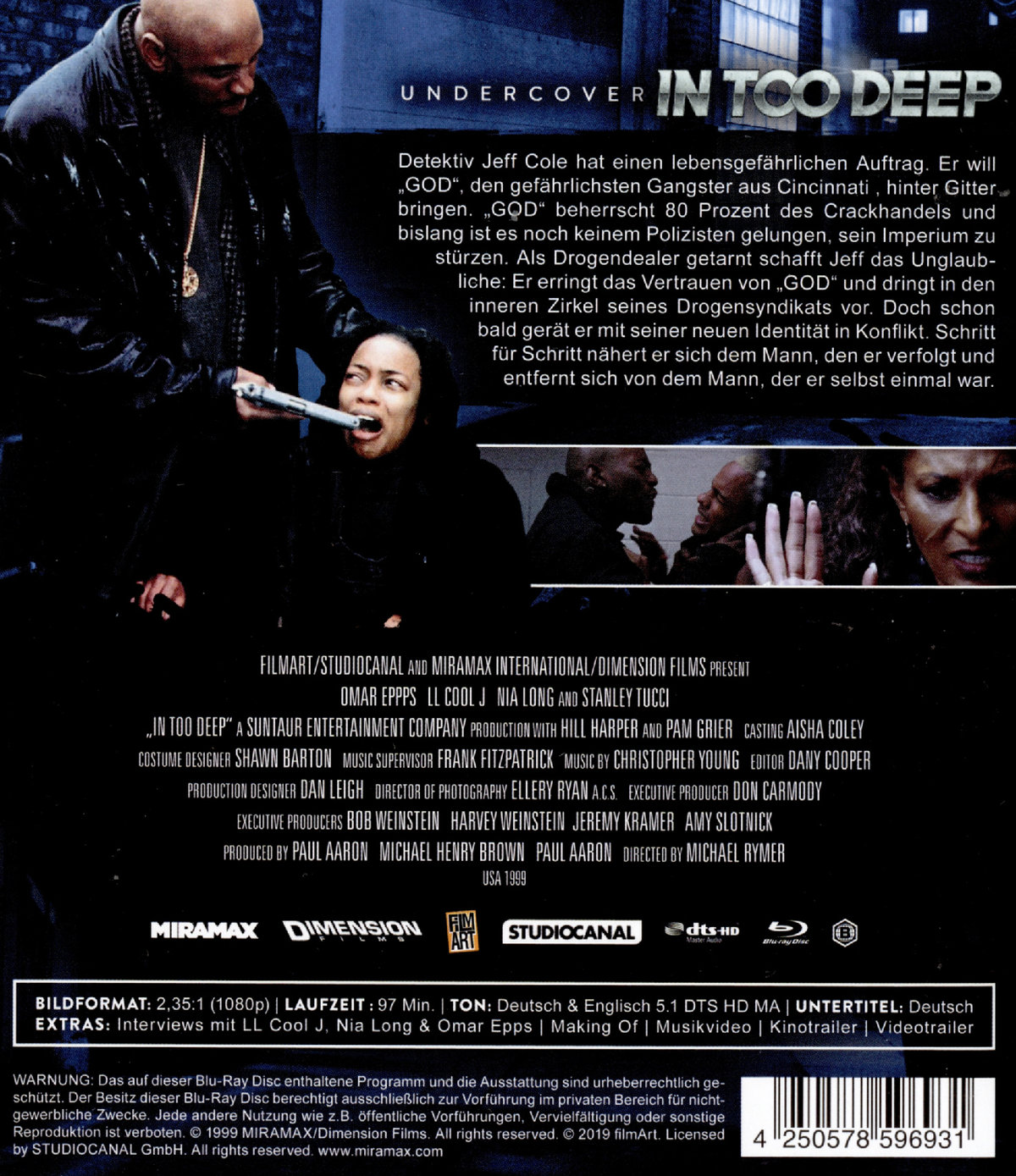 Undercover - In too Deep (blu-ray)